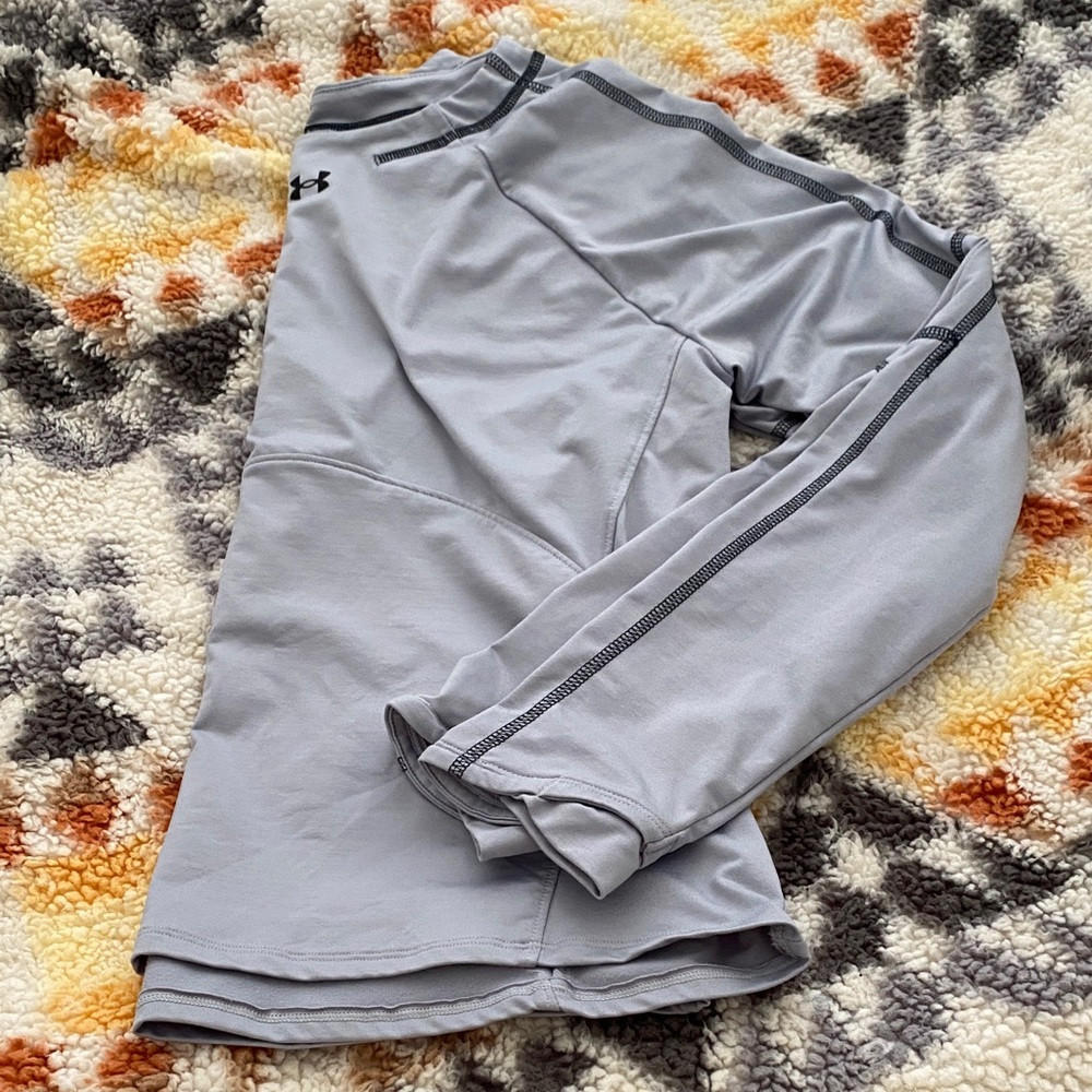 Under Armour Light Gray Performance Top